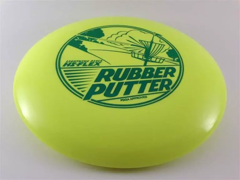 Yellow Rubber Putter